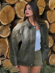 Nova Bomber in Ecopelle