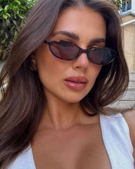 Occhiali da sole Petra Retro Oval Cat Eye