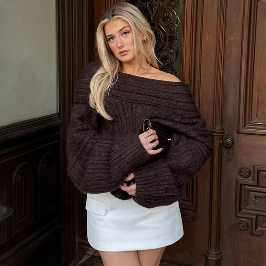 ZEYA - Rebecca Off - Shoulder Sweater