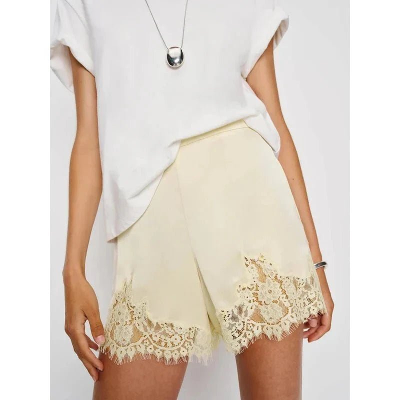 ZEYA - Rosaline Satin Shorts