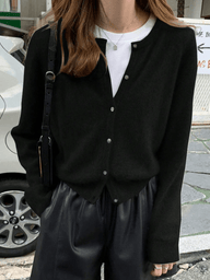 Ruth cardigan in maglia con bottoni