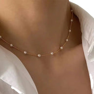 Collana girocollo Ruth con perle