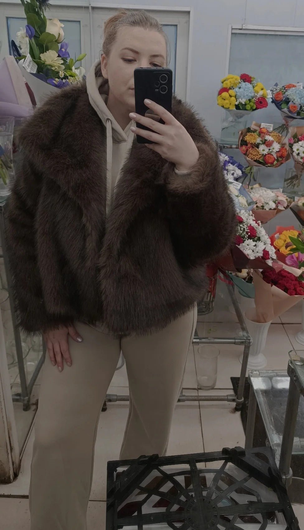 ZEYA - Sandy Faux Fur Jacket