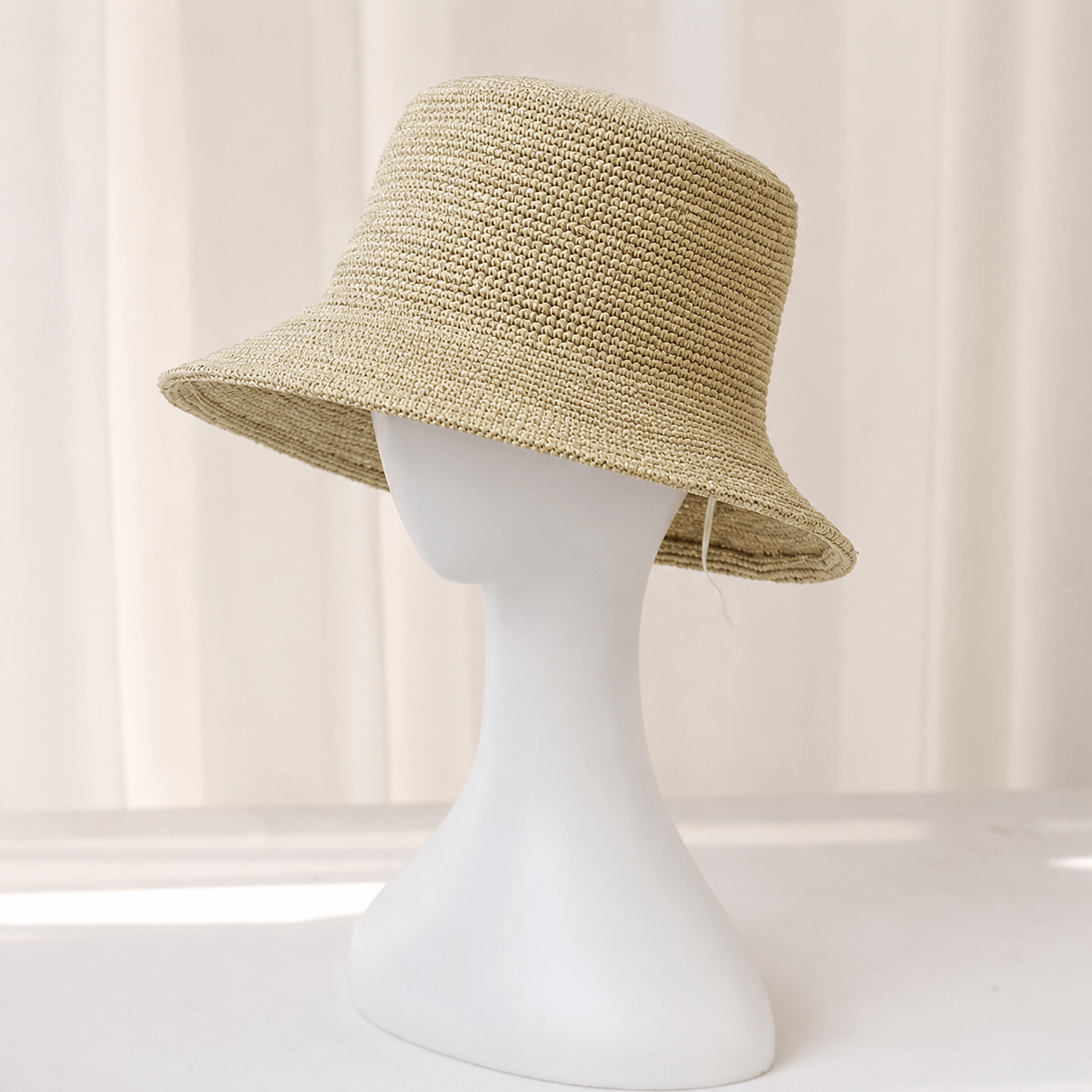 ZEYA - Sara Raffia Bucket Hat