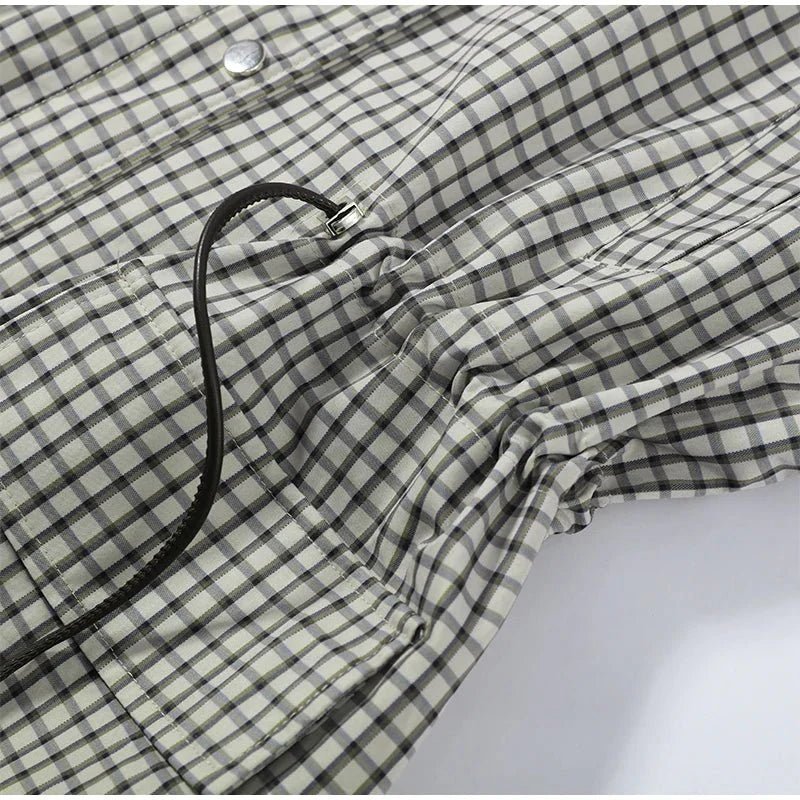 ZEYA - Scarlet Plaid Zip Jacket