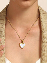 Collana con ciondolo a cuore Selene