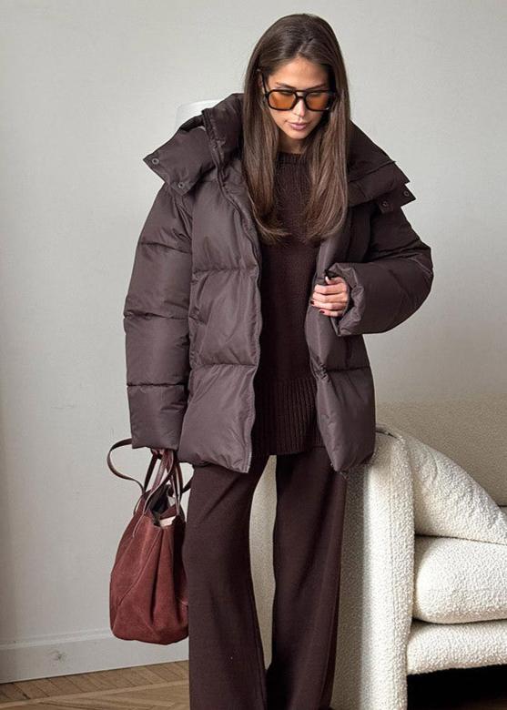 ZEYA - Sheila Detachable Hood Puffer Jacket