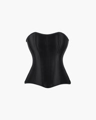 Julia top corsetto in raso