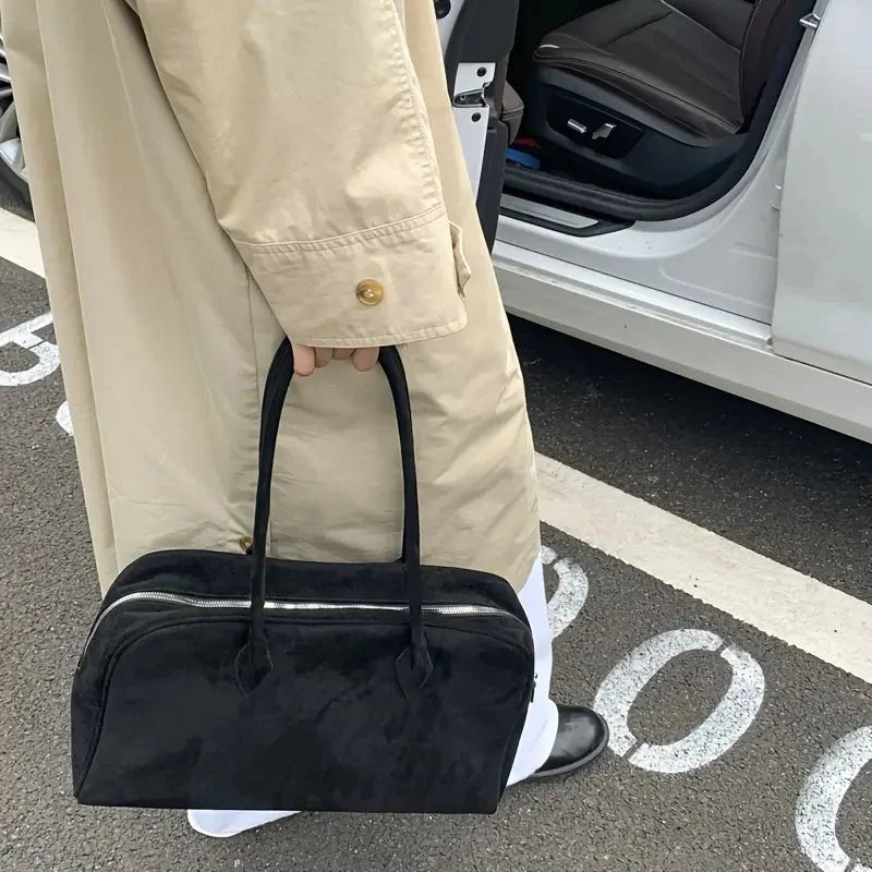 ZEYA - Sofia Vintage Faux Leather Laptop Tote