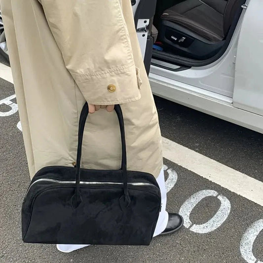 ZEYA - Sofia Vintage Faux Leather Laptop Tote
