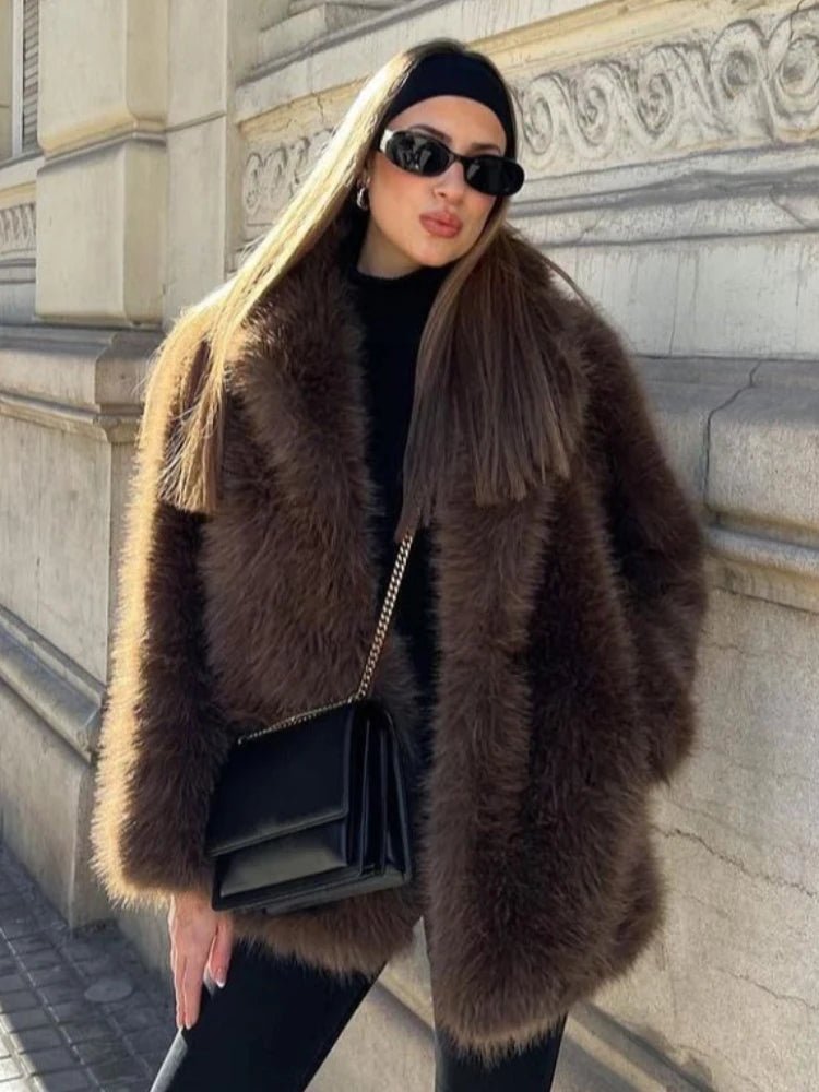 ZEYA - Stacey Faux Fur Jacket