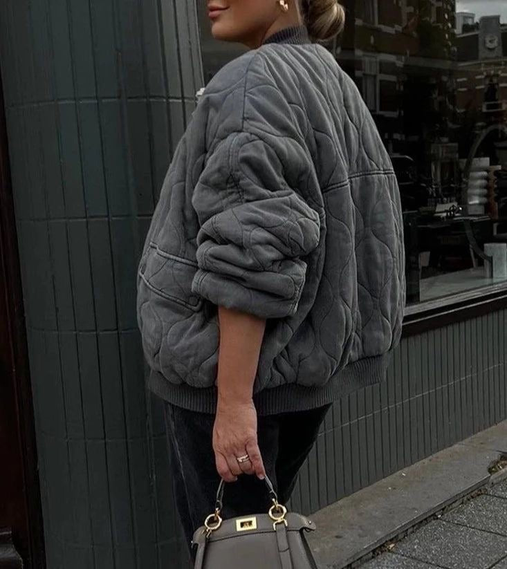 ZEYA - Stella Padded Bomber Jacket