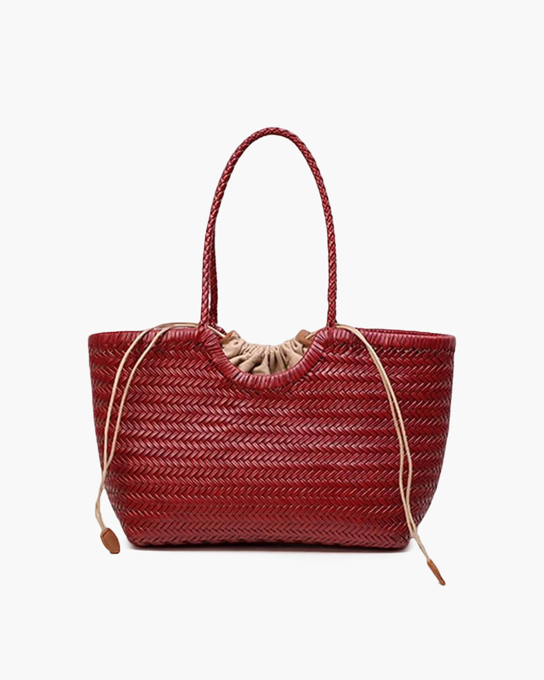 ZEYA - Tatum Handwoven Leather Tote Bag