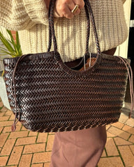 Tatum Shopper Intrecciata a Mano