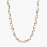 Collana Tennis Choker in Zirconia Zeya