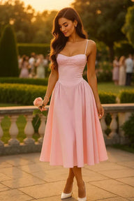 Abito midi da invitata al matrimonio Thomasin