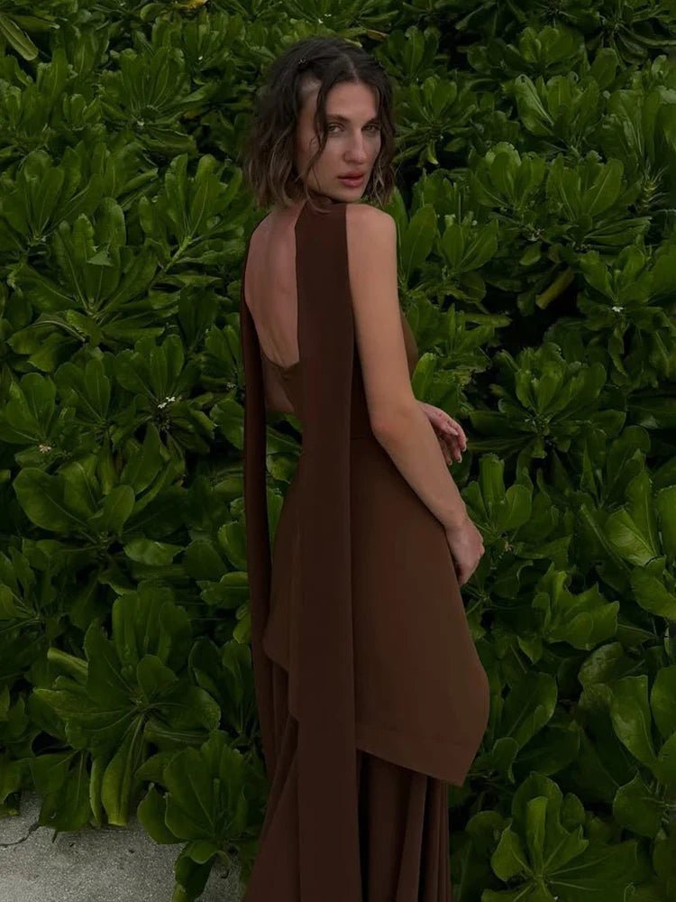 ZEYA - Valentina Mesh Strapless Maxi Dress
