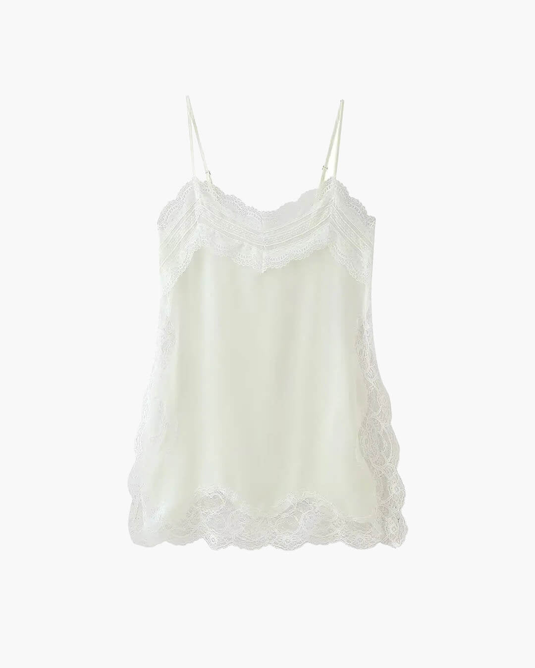 ZEYA - Valerie Lace Top with Side Slit