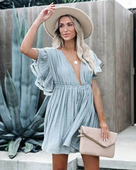 Abito Mini Boho Babydoll Veda