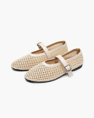 Ballerine Mary Jane a intreccio Veda Hollow