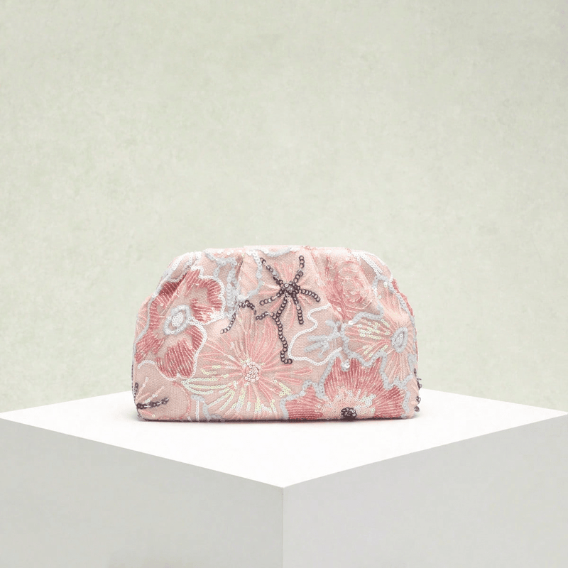 ZEYA - Violet Sequin Clutch
