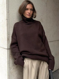 Maglione Dolcevita Oversize Zadie