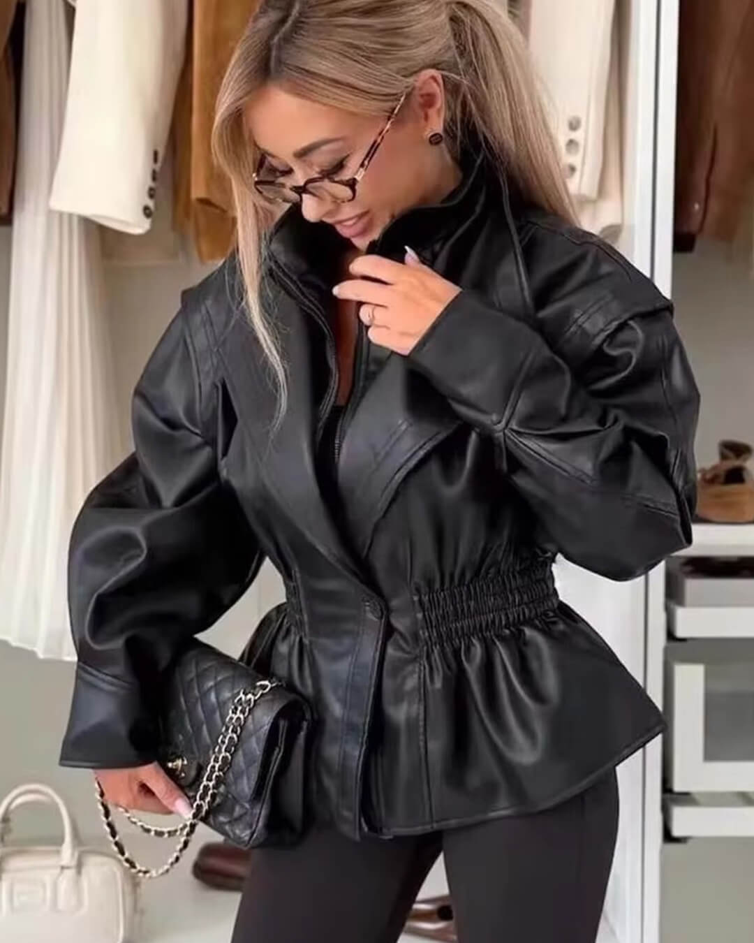 ZEYA - Zephanie Leather Jacket