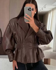 Zephanie Giacca in Ecopelle